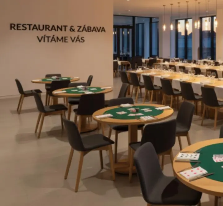 Moderní sál EVENT ARENA 365 připravený na večerní akci